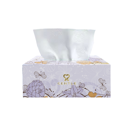 Gentle Snowfall Tissue Box - Small