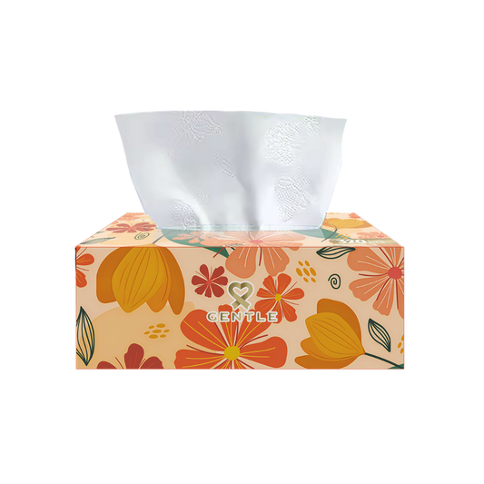 Gentle Flora Tissue Box - Small