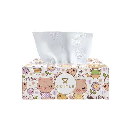 Gentle Cuddle Tissue Box - Small