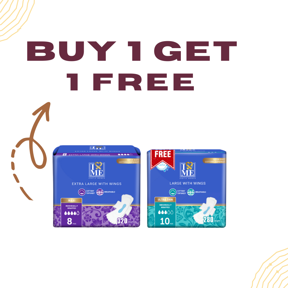 Gentle Women Maxi 320 mm Sanitary Pads - Extra-Large (Buy 1 Get 1 Free)