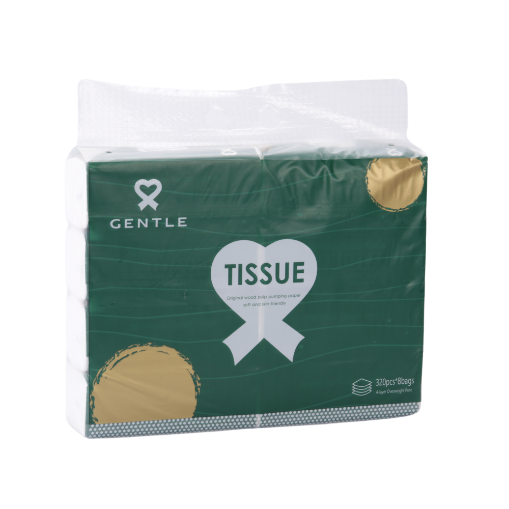 Gentle SilkSoft Tissue -  80 Pulls Pack of 08 (320s 4ply)