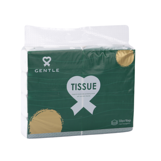 Gentle SilkSoft Tissue -  80 Pulls Pack of 08 (320s 4ply)