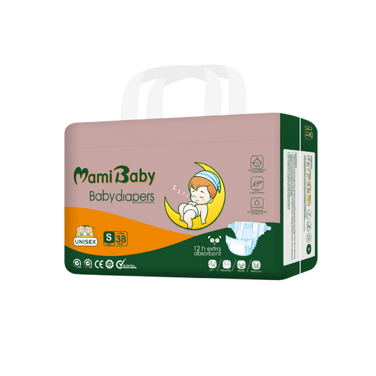 Mami Baby Diapers – Top Absorbency (12-Hour Protection)