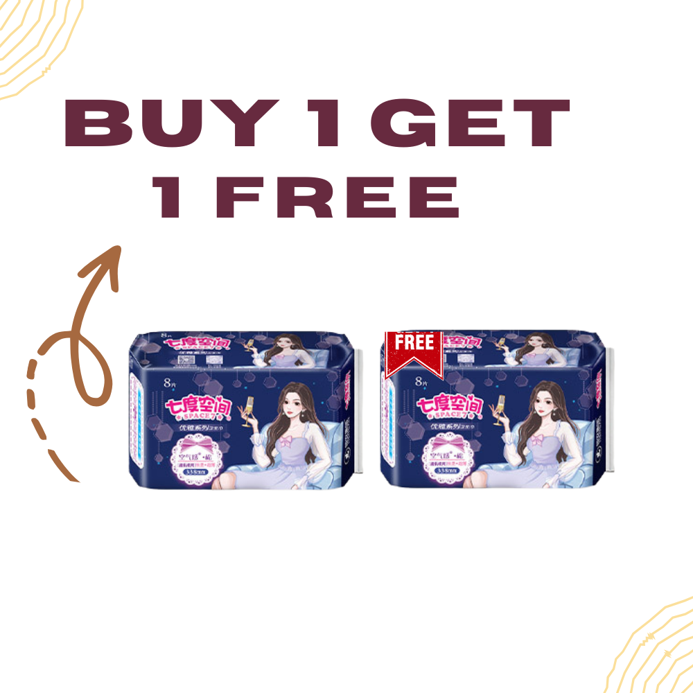 International Sanitary Pads Edition 338mm 08 pcs (Buy 1 Get 1 Free)