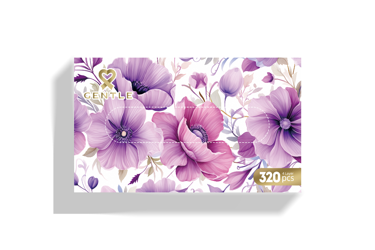 Gentle Petunia Tissue - Large