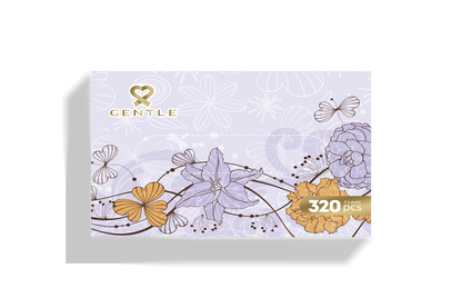 Gentle Snowfall Tissue Box - Small