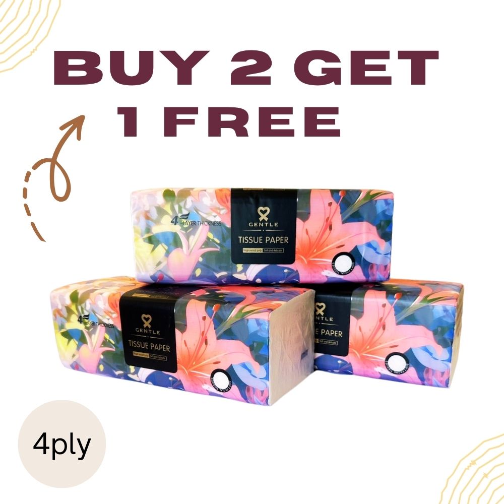 Gentle Diamond Series Tissues (420s 4-Ply) Buy 2 Get 1 Free