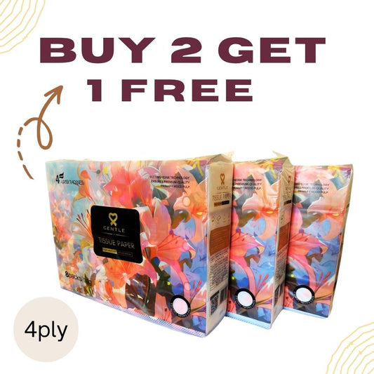 Gentle Diamond Series Tissues (420s 4-Ply) Buy 2 Get 1 Free