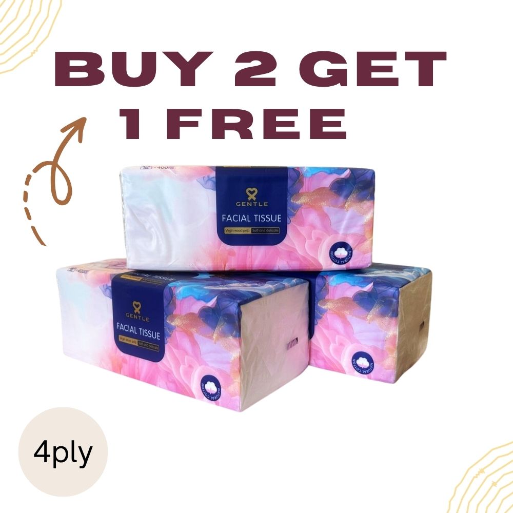Gentle Cotton Tissues (420s 4-Ply) Buy 2 Get 1 Free