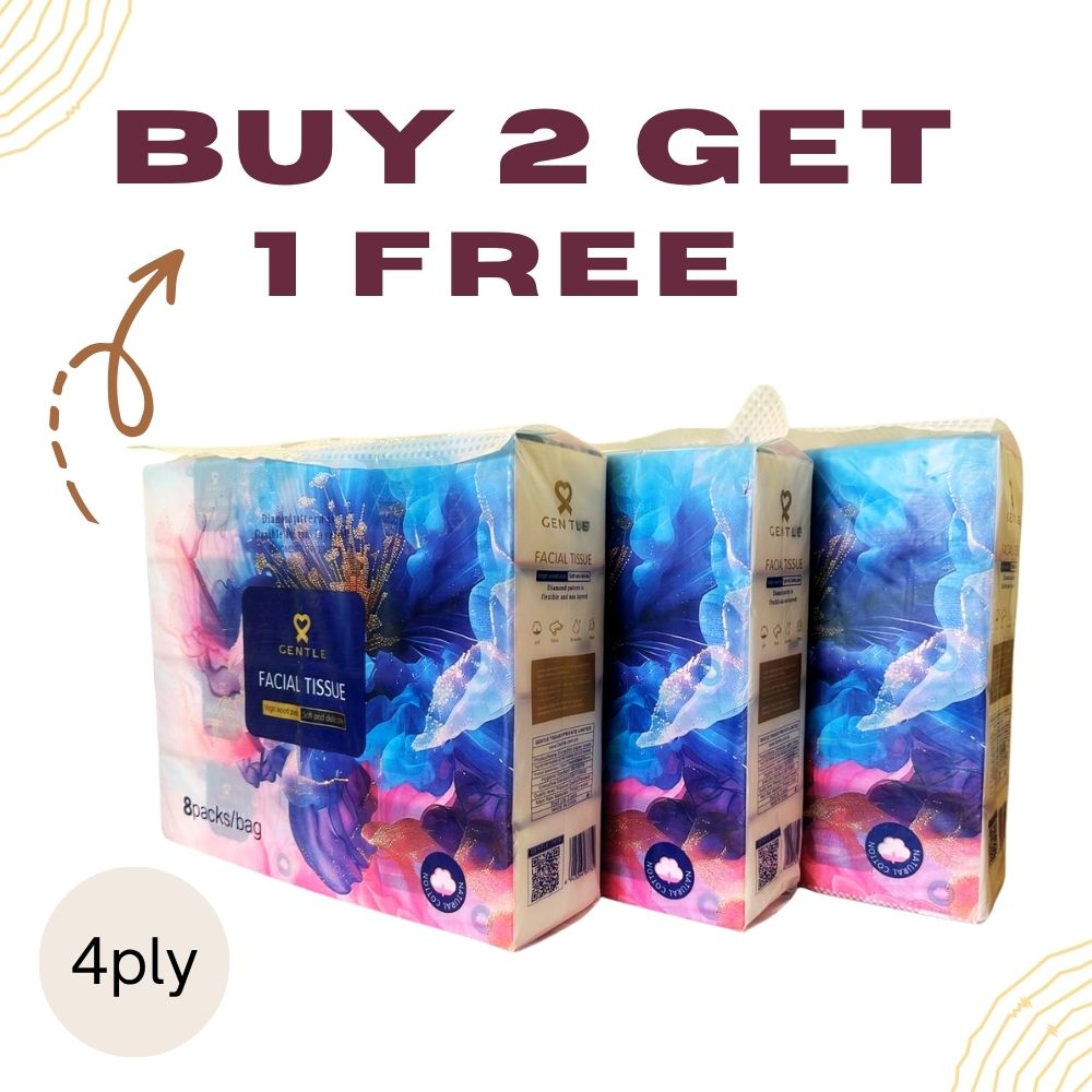 Gentle Cotton Tissues (420s 4-Ply) Buy 2 Get 1 Free