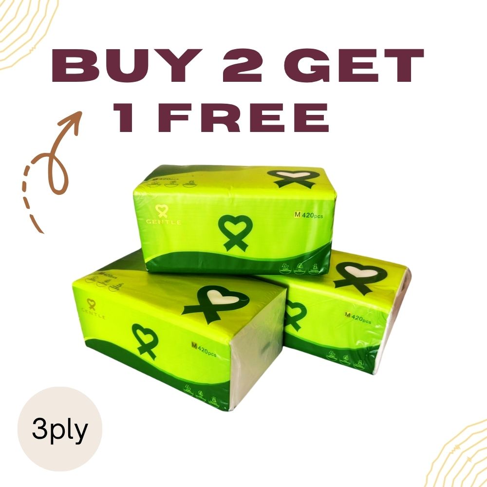 Gentle Green F1 (420s 3-Ply) Buy 2 Get 1 Free